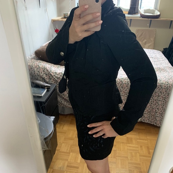 Black fitted blazer - Picture 6 of 8